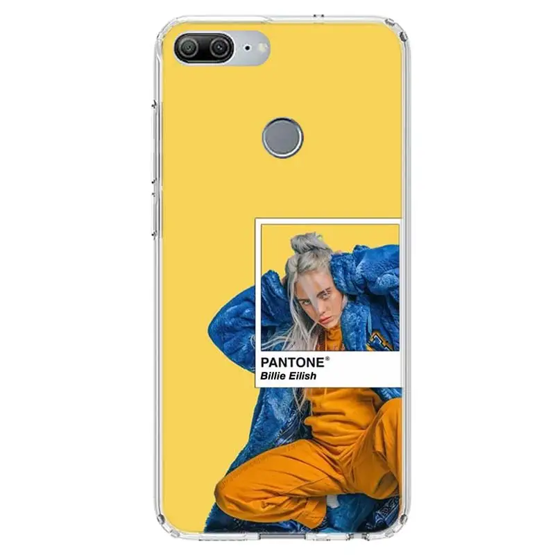 Billie Eilish Красивая желтая крышка чехол для телефона для huawei Y9 Y5 Y6 Y7 Honor 8X 8A 8S 7A фотоаппаратов моментальной печати 7S 9 10 Lite 8A 10i 20S Coque чехол - Цвет: TW014-4