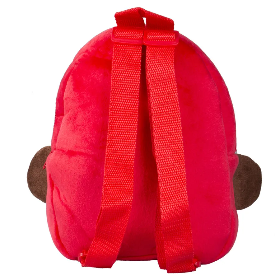 dos desenhos animados de pelúcia macaco mochila