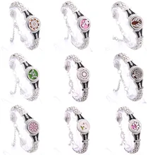 Высокое качество Арома браслет регулируемый браслет эфирное масло диффузор ароматерапия с парфюмом цепочка с медальоном стиль браслет