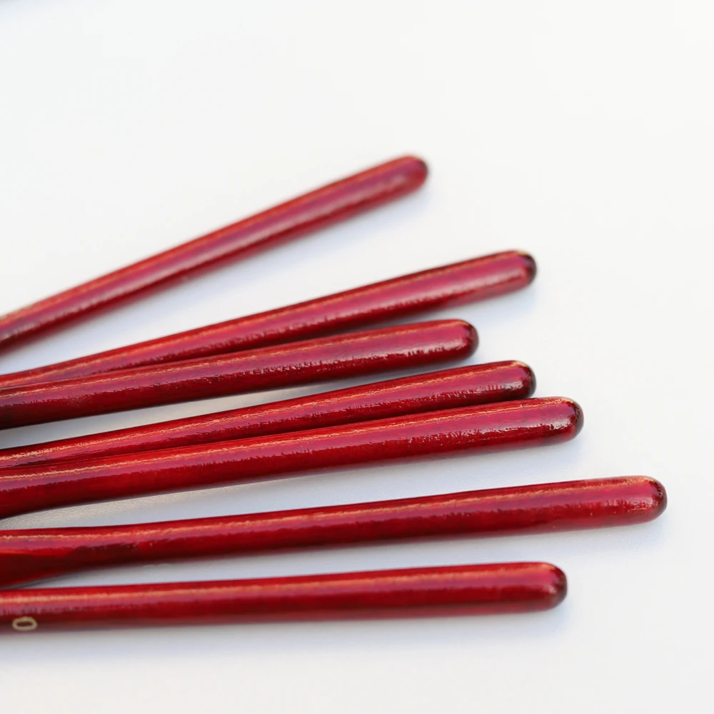 6Pcs Professional Weasel Hair Hook Line Pen Art Nail Painting Brushes For Gouache Acrylic Watercolor Oil Paints Artists Brushes