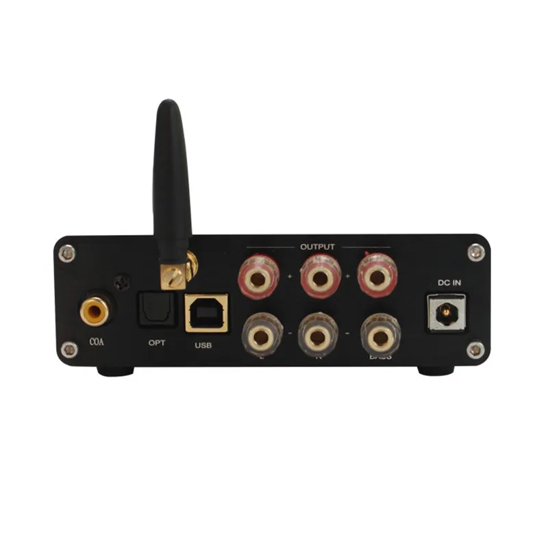 STA326 Bluetooth сабвуфер усилитель OLED 2,1 Усилитель мощности Bluetooth CSR8675 5,0 оптический коаксиальный USB вход 30Wx2+ 60 Вт