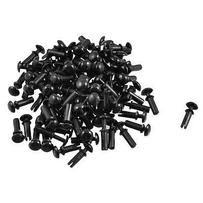 

200 x Disassemble Nylon Push Rivets Fasteners for 5.1-6.0mm Thick Panel