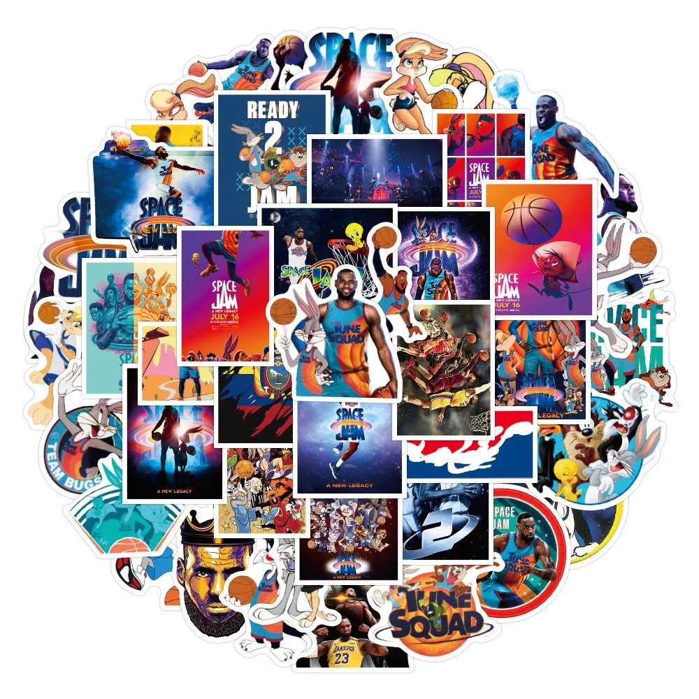 10/30/50Pcs Tv Americana Slam Dunk Adesivi Di Skateboard Frigo Auto Valigia Del Telefono Del Computer Portatile Bagaglio Adesivi Complementi Arredo Ca