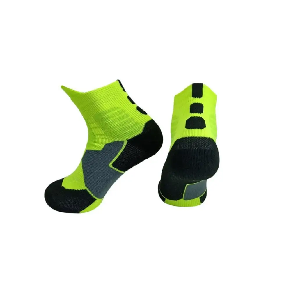 Носки для баскетбола, дышащие, Нескользящие, с подошвой из полотенец, спортивные носки для мужчин и женщин - Цвет: G
