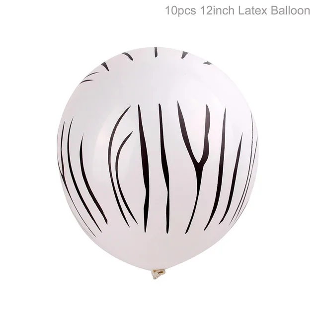 PATIMATE воздушные шары с животными Детские вечерние шары джунгли сафари День Рождения украшения для вечеринки в стиле сафари - Цвет: 18