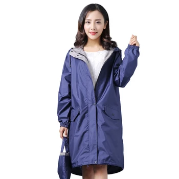 

Raincoat Women Men Ladies Rain Coat Breathable Ladies Long Raincoats Portable Water-Repellent Rain Coat Jacket Big Size