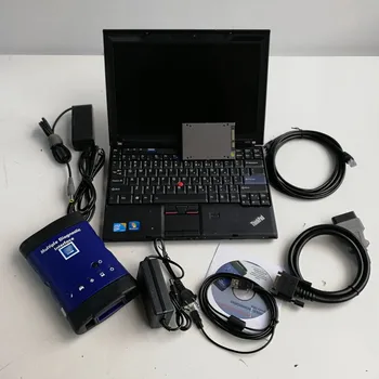 

Multiple diagnosis Interface MDI and OBD2 cables with 2020 software in used Laptop I7 CPU 8G RAM X201 for Programming