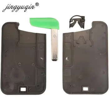 Keyforkess 10 pezzi con parola 2BTN chiave a distanza per auto Smart Card Shell portachiavi senza chiave per sostituzione Renault Laguna Espace - Jingyuqin 10 pezzi con parola 2BTN chiave a distanza per auto Smart Card Shell portachiavi