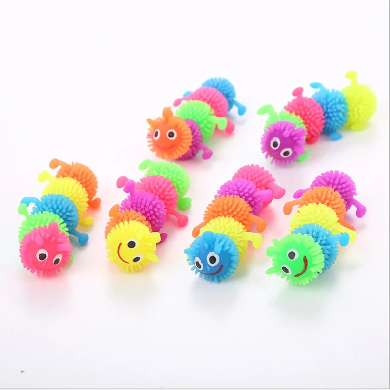 

Colorful Rubber Funny Cat Toy Insect Pet Cat Bouncing Toy Pup Kitten Playing Toys Bouncy Balls Toys For Cat Pet Accessories