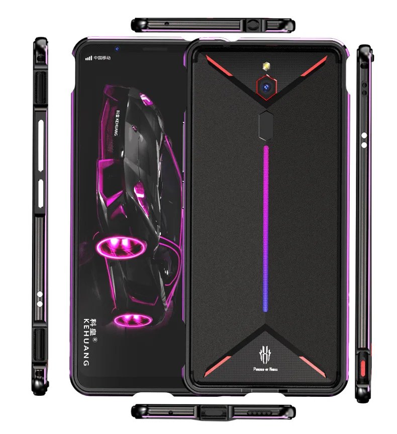 Металлическая рамка для мобильного телефона Aurora для zte Nubia Red Magic 3 3 S, чехол с окантовкой для Nubia Red Magic 2, чехол с оправой, защитные края