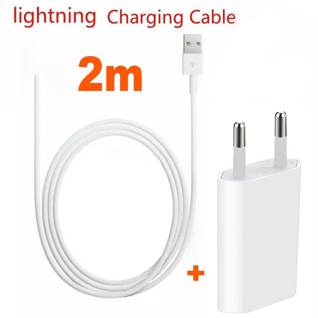 Original USB Charger EU Plug For iPhone 11 Charger X XS MAX XR 8 7 6s Plus SE Travel Wall Fast Charging Cable For apple Charger usb c 20w