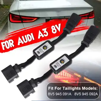 

NEW 2PCS/Set Dynamic Turn Signal Indicator LED Taillight Add-on Module Cable Wire Harness For Audi A3 8V 2017-2018
