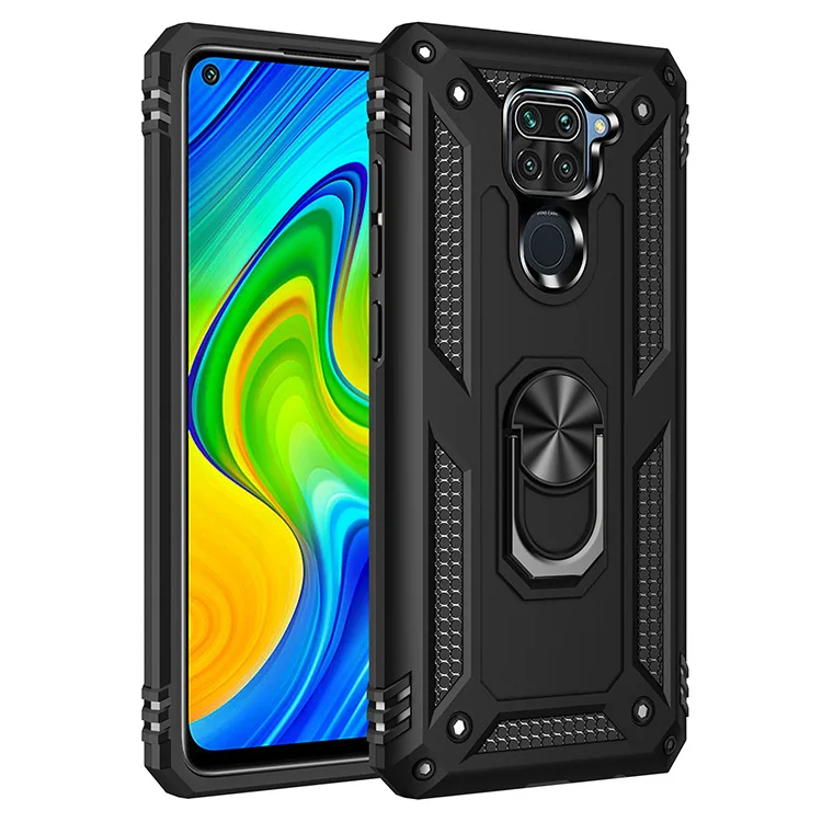 Shockproof for Xiaomi Redmi Note 9 Case Military Armor Drop Protective Ring Holder Magnet Phone Case Redmi Note 9 Pro Redmi 9 H4a2c82ab4e7f432dad37d2ad10b87ceaS
