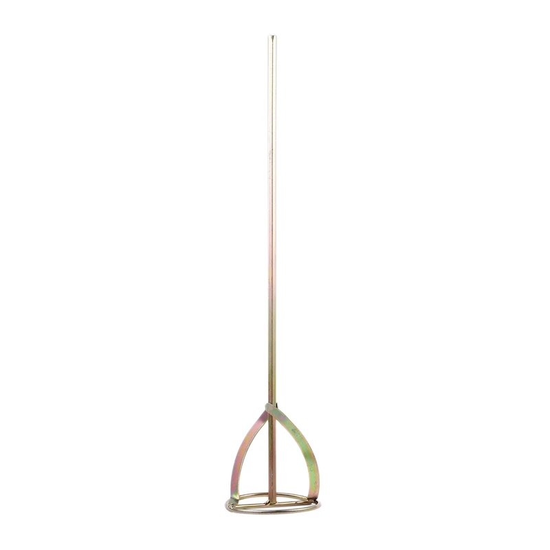 

15" Length Hexagon Shaft Plaster Paint Mixer Mixing Paddle Whisk Stirer