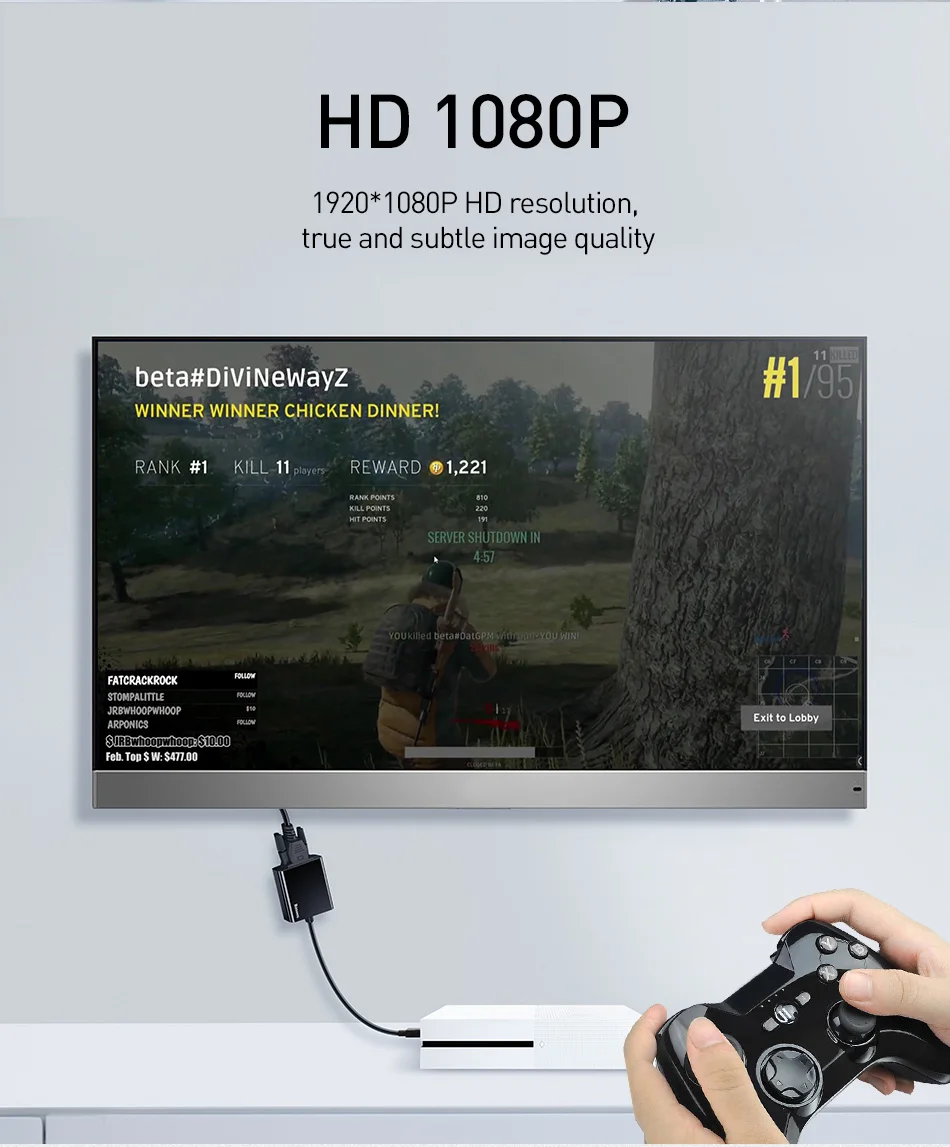 Baseus HDMI к VGA Кабель-адаптер 3,5 мм разъем аудио конвертер адаптер для MacBook Pro PS4 Chromebook tv Box проектор HDMI кабель