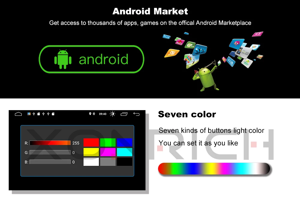 Cheap IPS DSP 4G RAM 64G Qcta Core 2 Din Android 9.0 Car Radio Universal Multimedia NO DVD player GPS NavigationStereo Audio Head unit 22