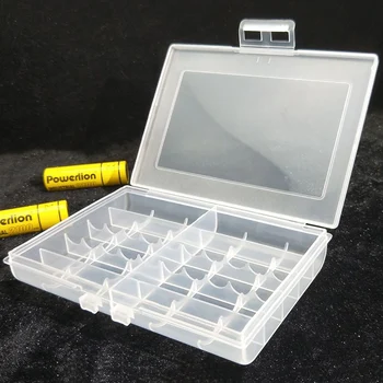 

3Pcs Transparent Hard Plastic Battery Storage Case Holder Box for AA/AAA Battery LHB99
