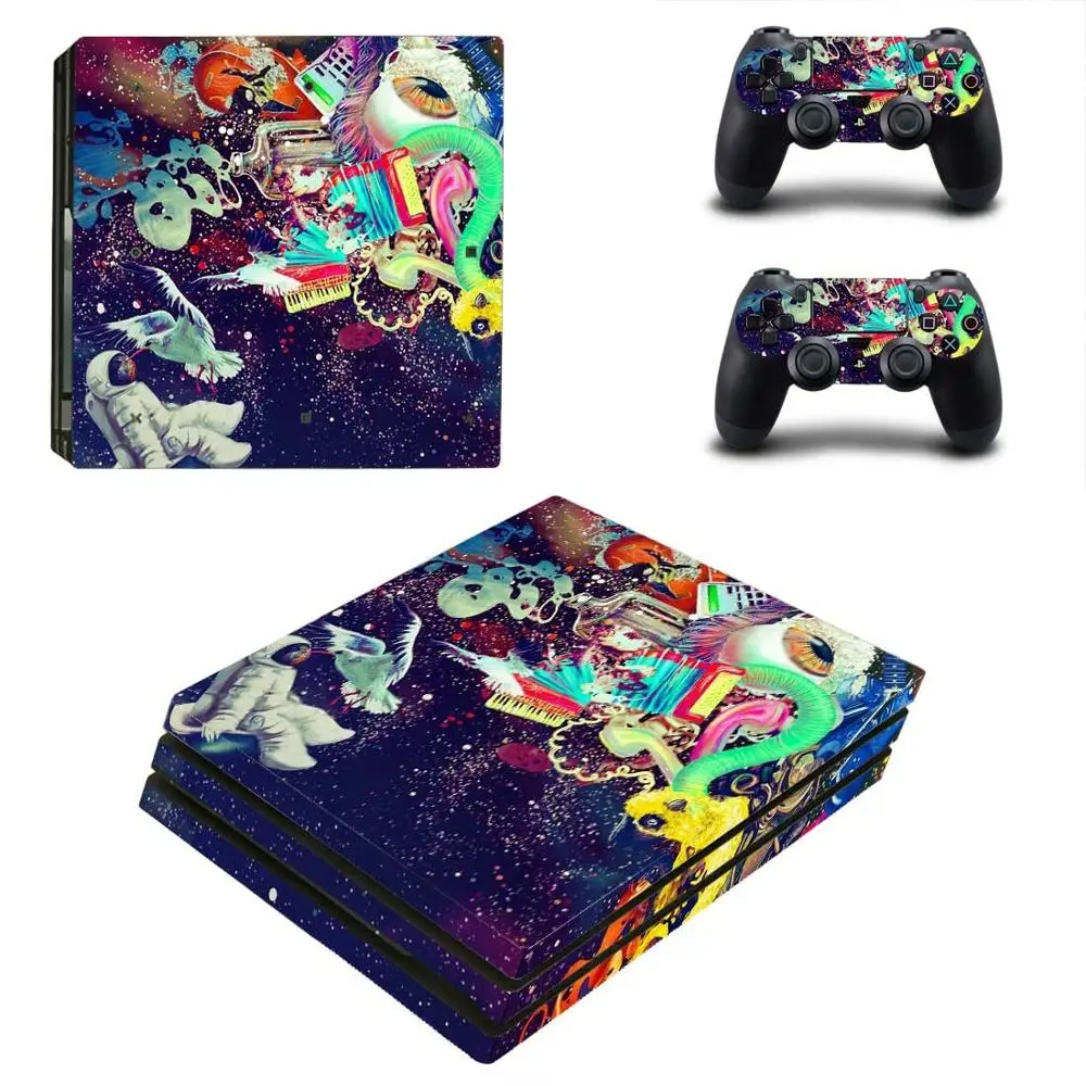 YSP4P-1471 PS4 Pro граффити наклейка s PS 4 Play station 4 Pro наклейки для кожи наклейки Pegatinas для playstation 4 Pro консоли и контроллера - Цвет: YSP4P-1471