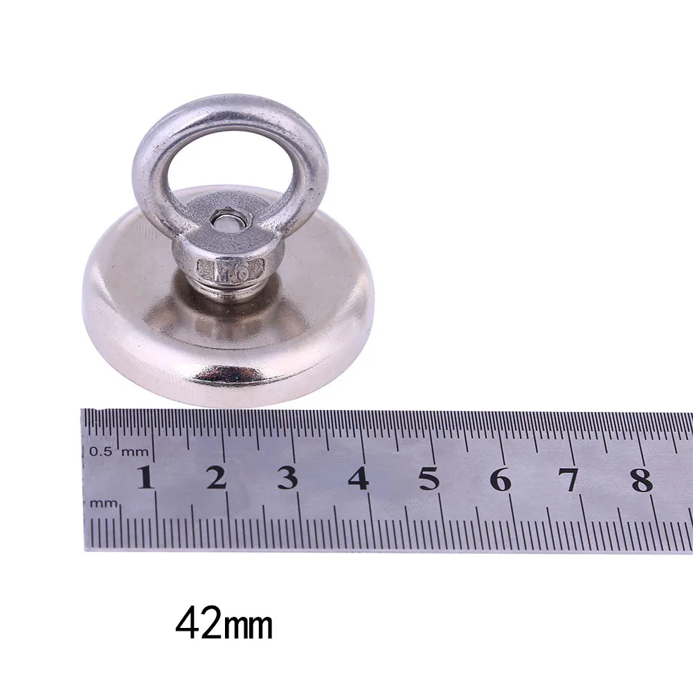 25-60 мм сильный спасательный магнит рыболовный горшок, магнит для Глубоководной Рыбалки, магнитный крючок, неодимовый магнит, держатель для охотника за сокровищами - Цвет: JD1579-D