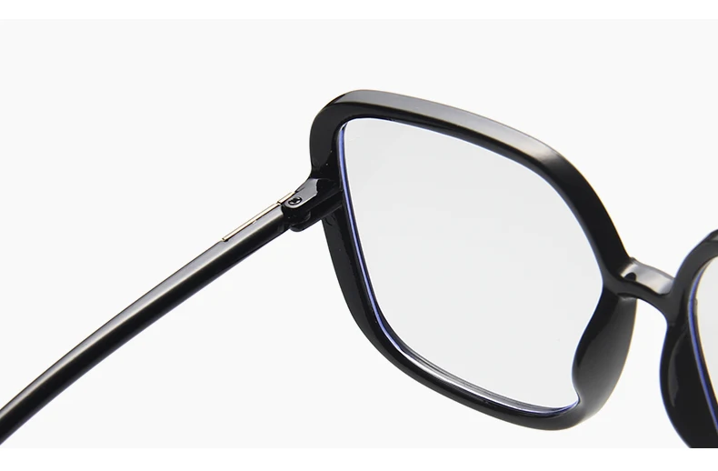 Винтажные большие квадратные очки, оправа для женщин, новинка, ретро большие очки, женские прозрачные линзы, оптические очки, прозрачные