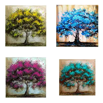 

4Pcs Time Tree Diamond Painting Kits for Adult Drill Paint with Diamonds
