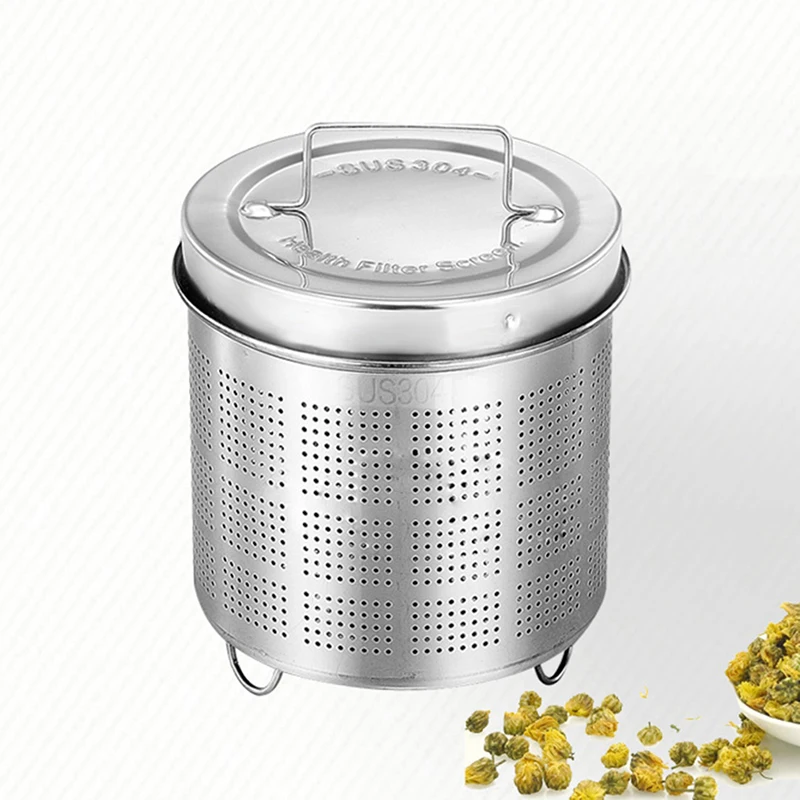 Корзина для заварки чая из нержавеющей стали сетчатый фильтр с крышкой фильтры и