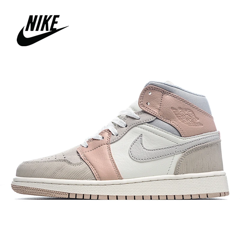 Оригинальные мужские и женские баскетбольные кроссовки NIke Air Jordan 1 Mid Milan Размер