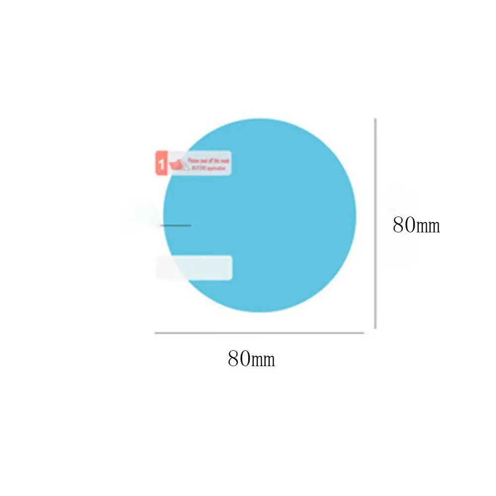 2 шт. защитная пленка на боковое окно автомобиля, противотуманная, водонепроницаемая, Антибликовая мембрана, автомобильная наклейка, непромокаемая, защита на окно автомобиля