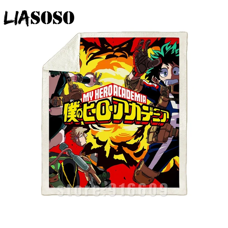19 Диван-кровать с рисунком автомобиля My hero Academy Boku no hero офис Harajuku набивное Одеяло-покрывало для путешествий одеяло квилт для софы A29 - Цвет: 19