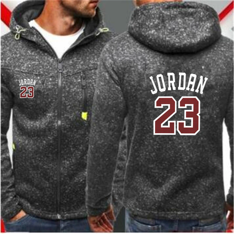 Jordan 23 Мужская Уличная одежда с капюшоном, осень,, забавные куртки на молнии, Повседневная Толстовка с капюшоном, флисовое пальто, толстовки с капюшоном, мужская куртка - Цвет: 5