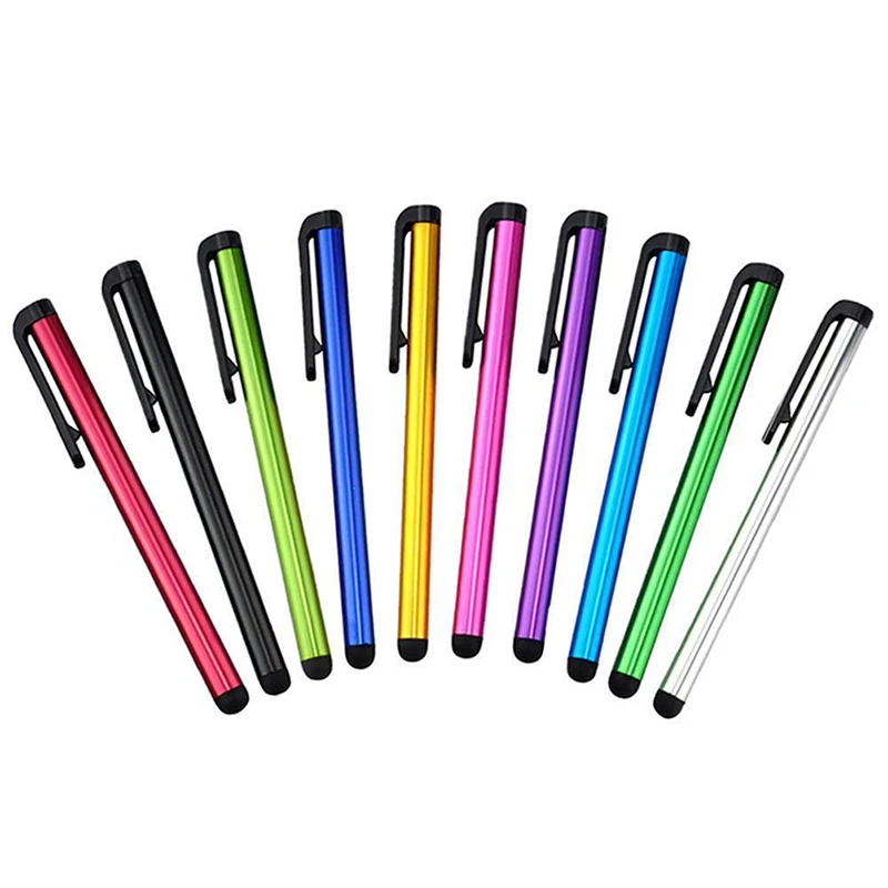 

10pcs Capacitive Stylus Touch Screen Pen For IPad For IPhone Universal Tablet PC Computer Smart Phone Capacitor Touch Pens