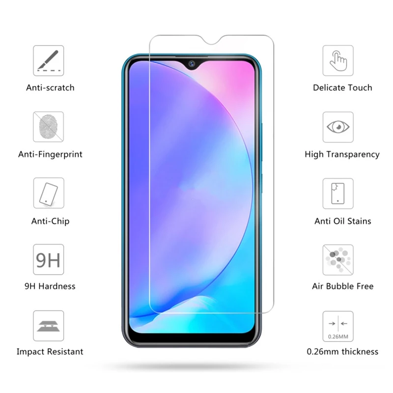 Защитное закаленное стекло для VIVO Y97 Y93S Y93 Y91 Y90 защитная пленка Y83 Y81 Y79 Y75 Y67