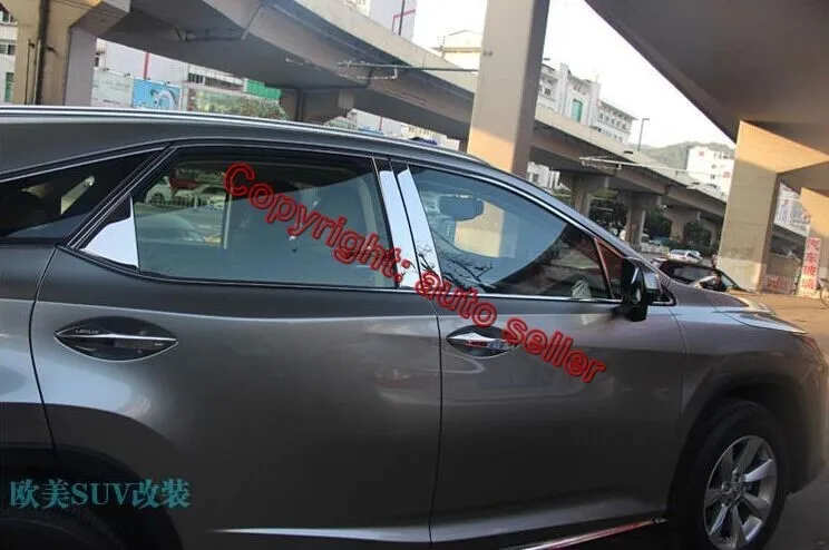Для Lexus RX Class RX350 RX405h- украшения из нержавеющей стали аксессуары для окон