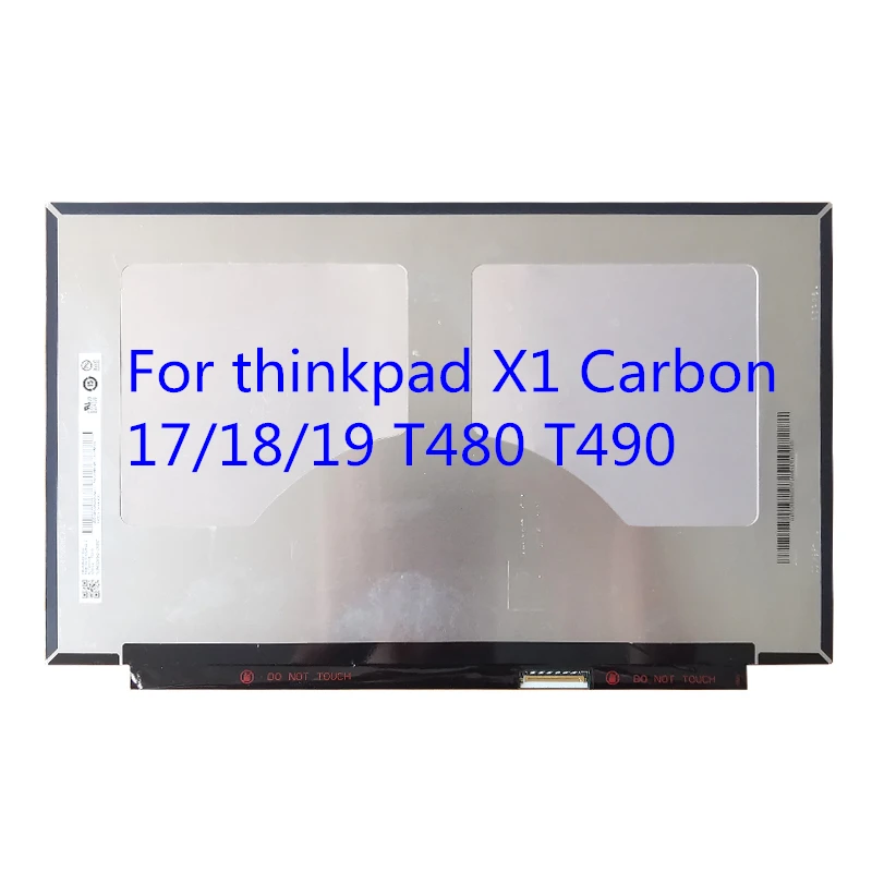 ЖК-экран для thinkpad X1 углерода 17/18/19 T480 T490 WQHD Dolby дисплей LPM140M420 B140QAN02.2 B140QAN02.0 Fru 00NY679