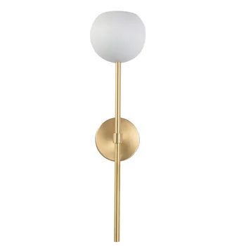 

Nordic macaron wall lamp post-modern simple bedroom bedside lamp corridor living room background wall lamp