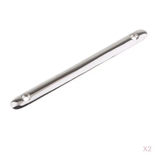 2x Rub Strake Stainless Steel Polished for Marine Boat Yacht RV Kayak 150mm 2x Rub Strake Stainless Steel Polished for Marine Boat Yacht RV Kayak 150mm