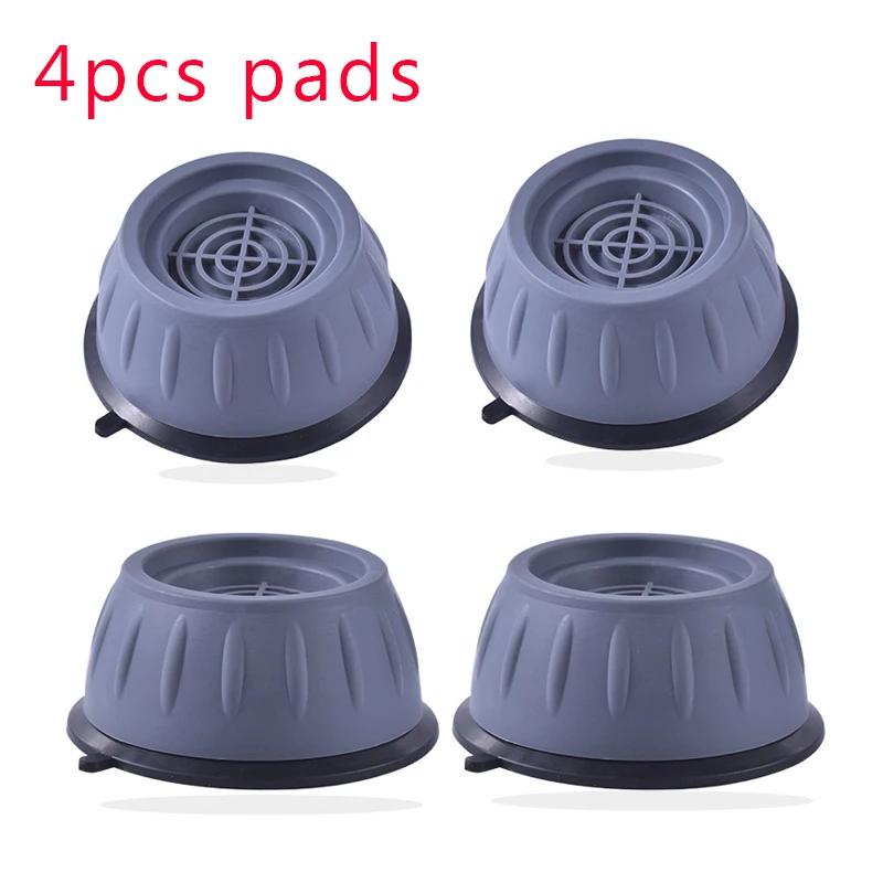 Tampons de support de machine à laver anti-vibration, pieds de machine à  laver, base de pied de meuble universelle, Dempers de machine à laver,  antichoc, 4 pièces - AliExpress