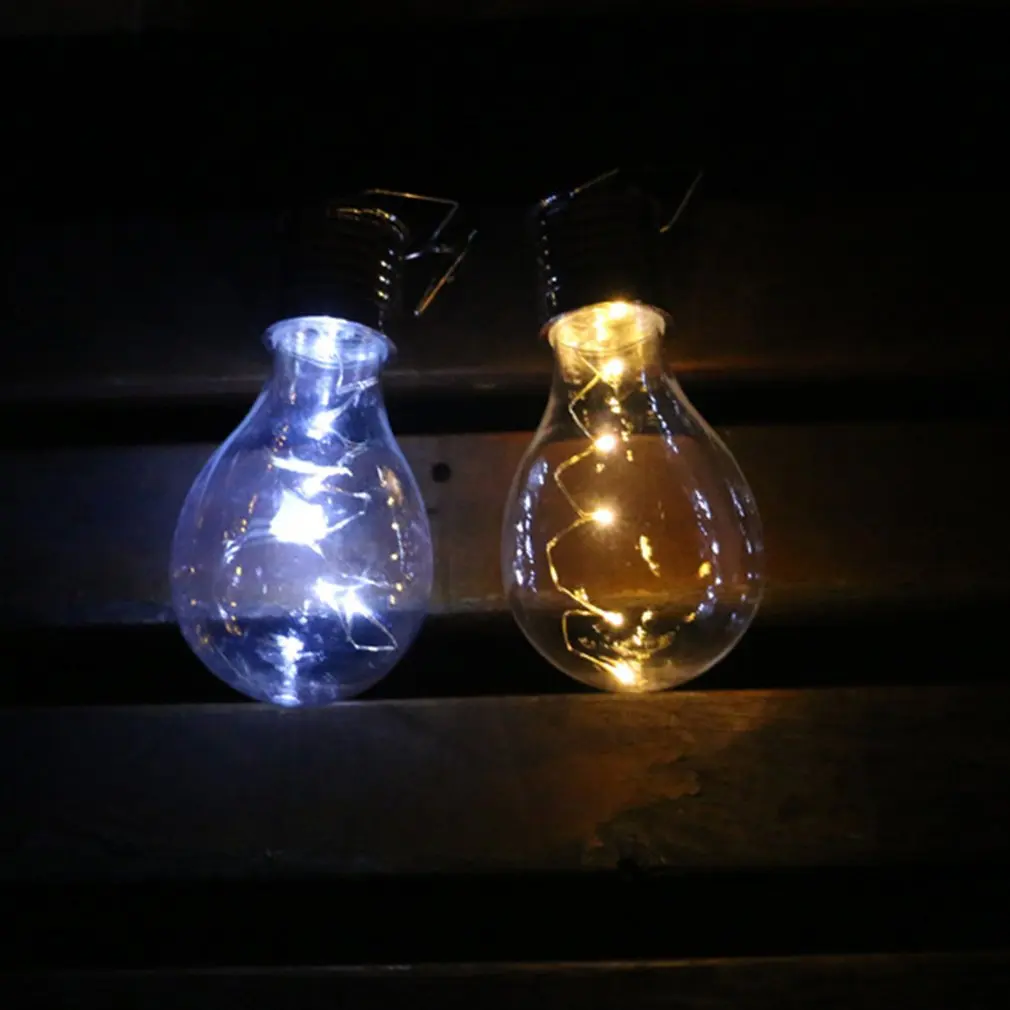 

LED Solar WaterproofLight Bulb Solar Rotatable Outdoor Camping Hanging LED Light Lamp Bulb Decoration Home Garden Light