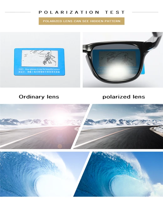Classic Best Driving Glasses Polarized Sunglasses For Men 100% UV Protection Unbreakable Frame 4