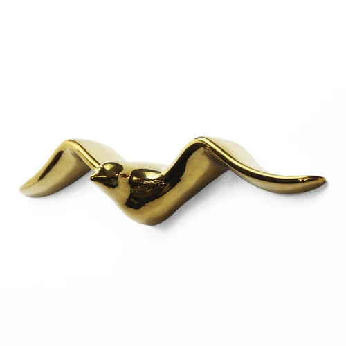 Nordic Ceramic Peace Dove Wall Hanging Modern Minimalist Living Room Bedroom TV Background Hotel Cafe Wall Stereo Decorations - Цвет: D