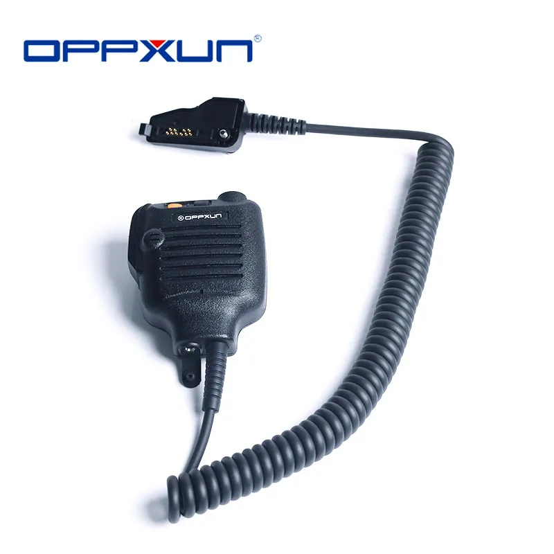OPPXUN PTT ручной микрофон плечевой динамик для Kenwood TK280 TK2140 TK385 TK3140 рация Двусторонняя