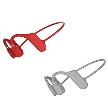 

Binaural External Wireless Headphones Earhook Air Conduction 5.0 Bluetooth Headset IPX5 Waterproof Small and Light