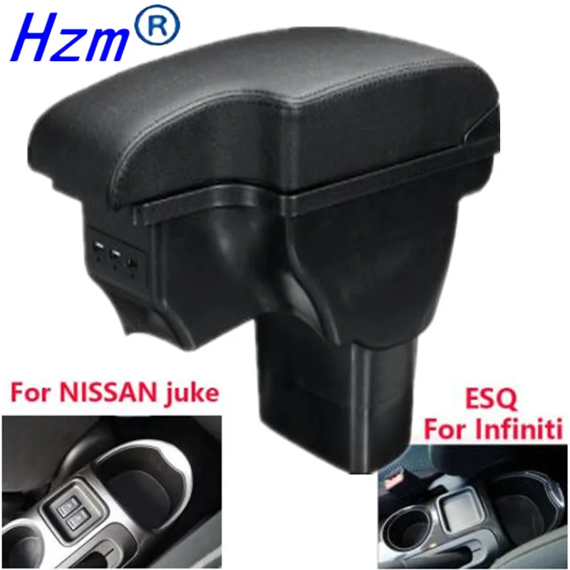 Armrest Box For Nissan Juke ESQ 2011-2019 Center Console Storage Box Compartment