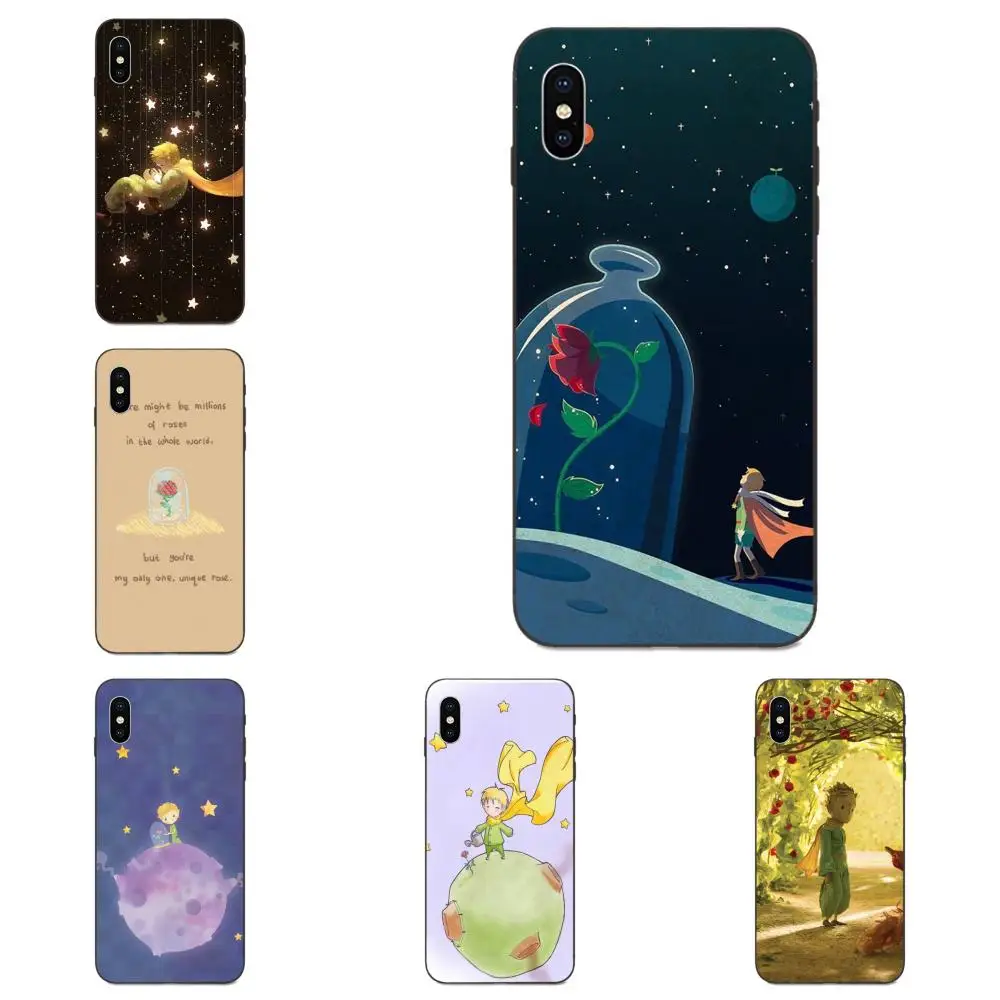 Милый Маленький принц лиса на мяте для Apple iPhone 4 4S 5 5S SE 6 6S 7 8 11 Plus X XS Max XR Pro Мягкий ТПУ