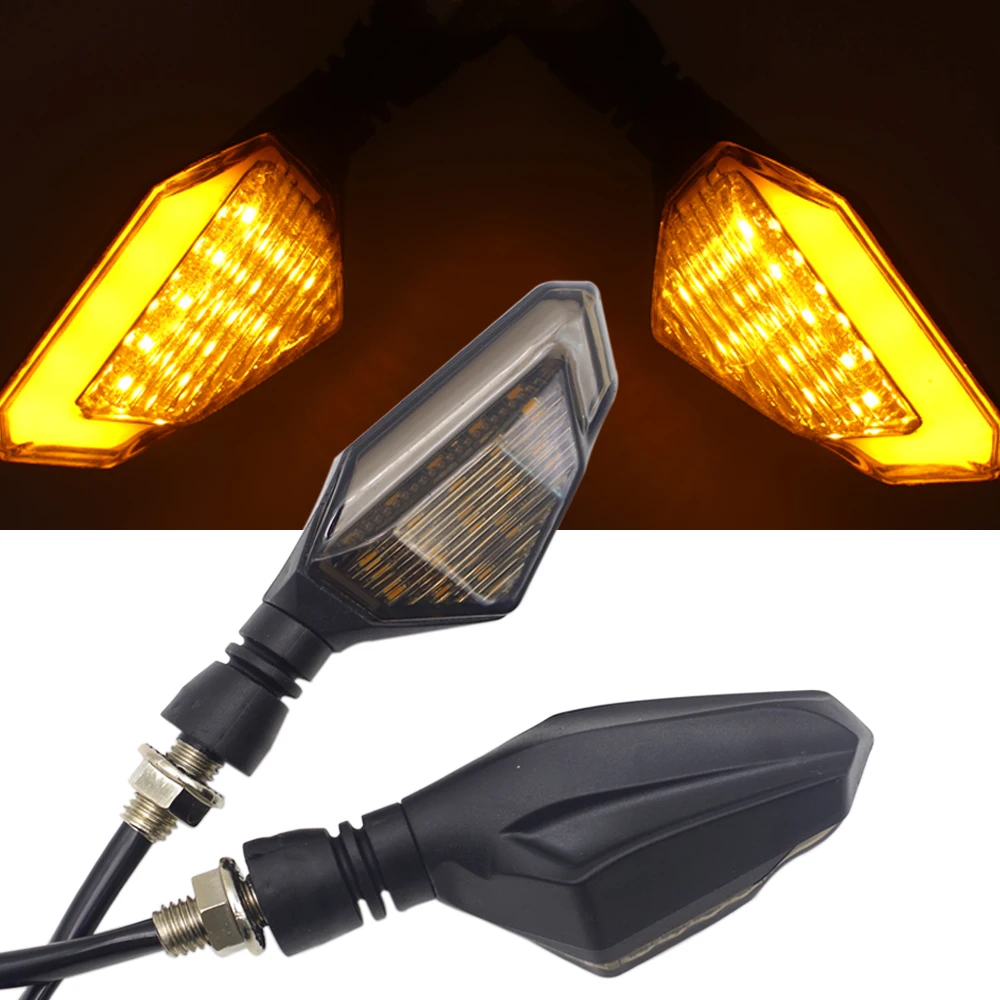 

FOR cafe racer parts honda shadow 600 tmax Motorcycle Accessories Turn Signal Lights Indicator led Blinker Amber Flasher Light