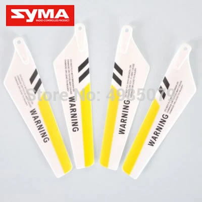 SYMA S107G-02 Propeller 2A + 2B CW CCW Blade желтого цвета S107 S107G RC мини-вертолет запасные части