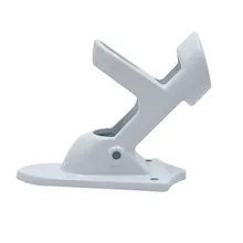 Алюминиевый сплав настенный кронштейн флагштока съемный регулируемый двухсторонний флагшток крепления Прочный кронштейн флагштока