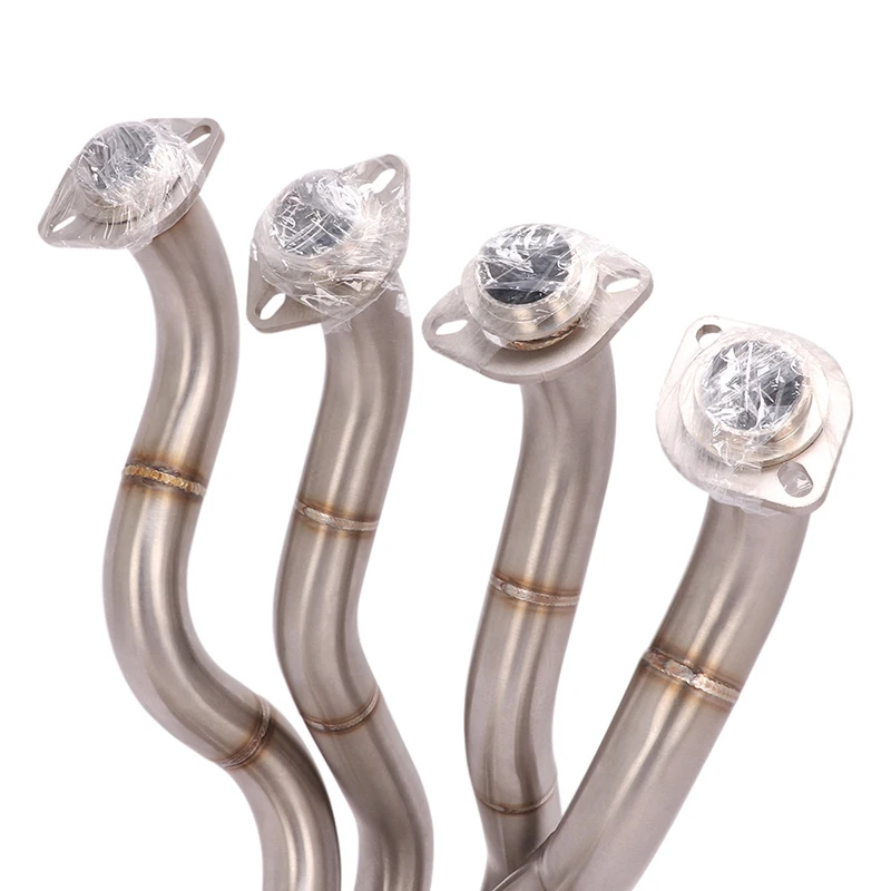 For Kawasaki Ninja ZX6R 2009-2017 Motorcycle Exhaust Front Header Link Pipe Slip on Stock Muffler - Image 5