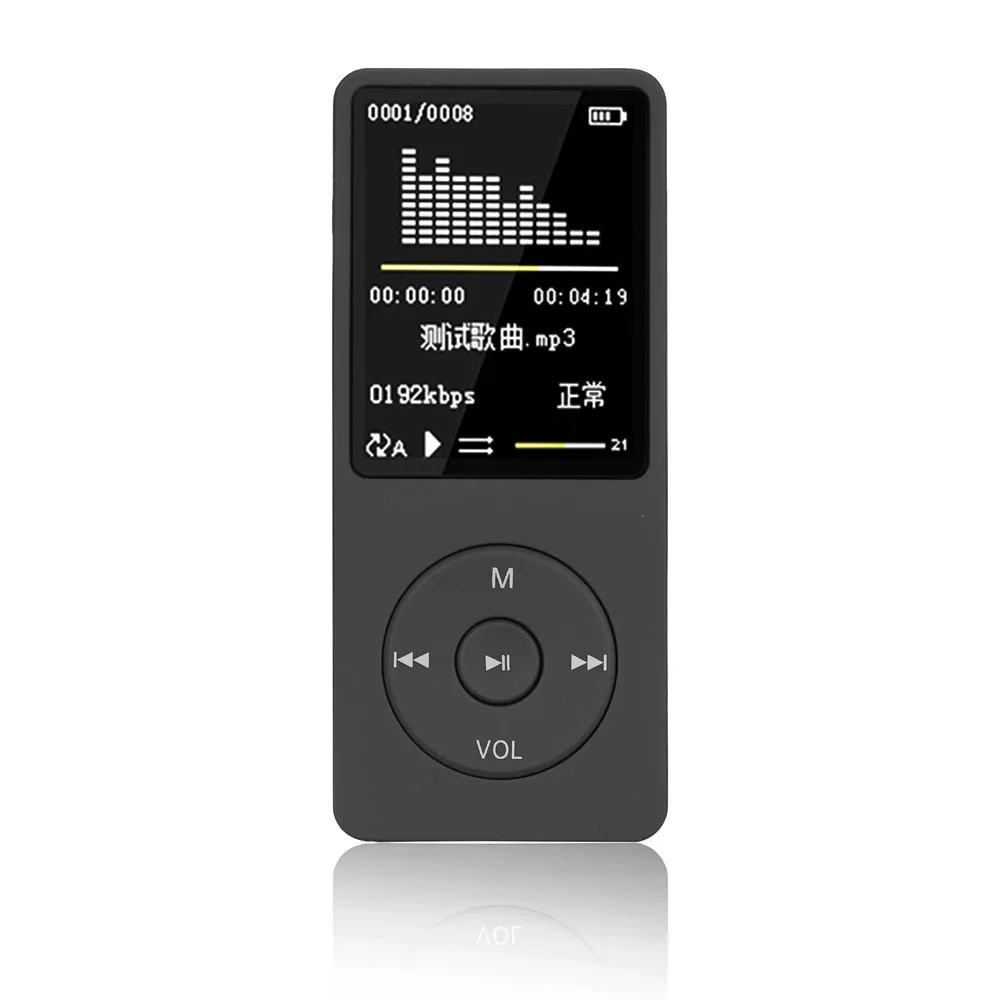 20% MP3 плеер с Bluetooth 4,2 FM радио сенсорная клавиша 1,8 экран мини mp3 спорт MP 3 музыкальный плеер портативный металлический walkman