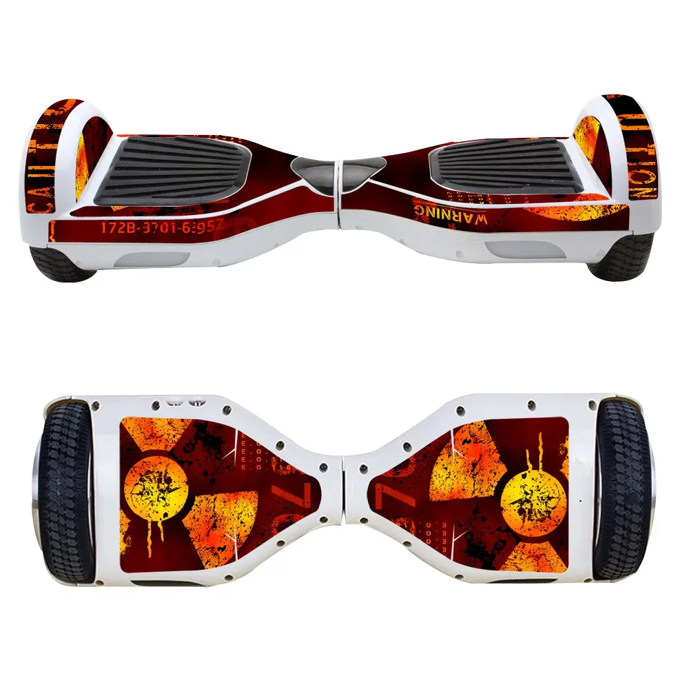 CH-028 Fashion Decal Wrap Wheel Hoverboard Skin Sticker Paster Balancing Scooter - Цвет: CH-028